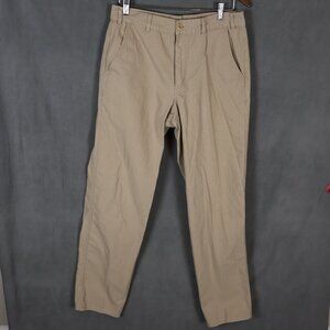 Vintage Patagonia Duck Pants Mens 33x34 Fits 32x33 Khaki Canvas Hiking 90s